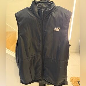New Balance Black Puffer Vest men’s